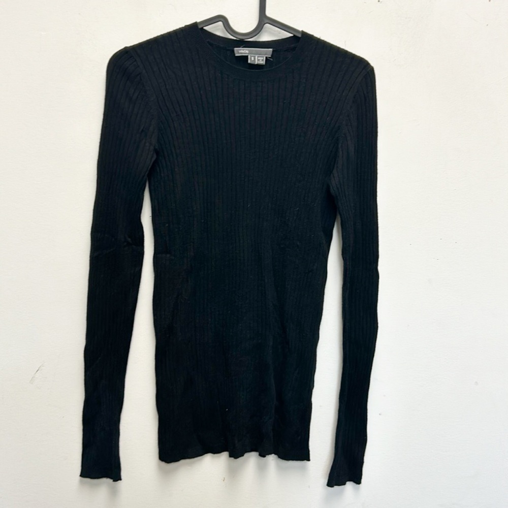 Vince Rubbed Crew Neck Top